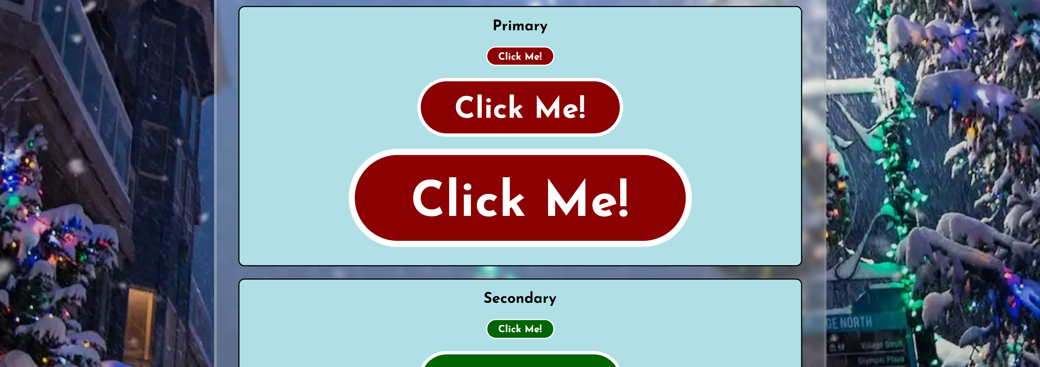 A screenshot of the Call-to-Action buttons of this project.