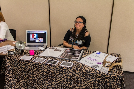 A photograph of the Digital Arts Showcase.