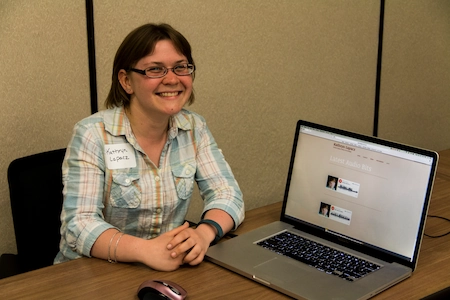 A photograph of the Digital Arts Showcase.