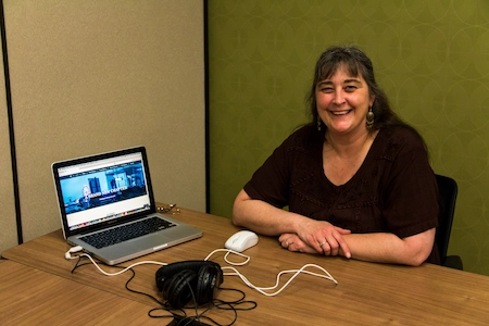 A photograph of the Digital Arts Showcase.