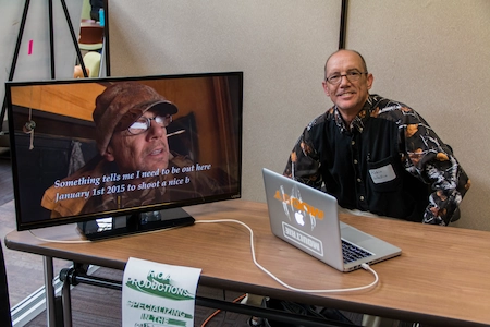 A photograph of the Digital Arts Showcase.